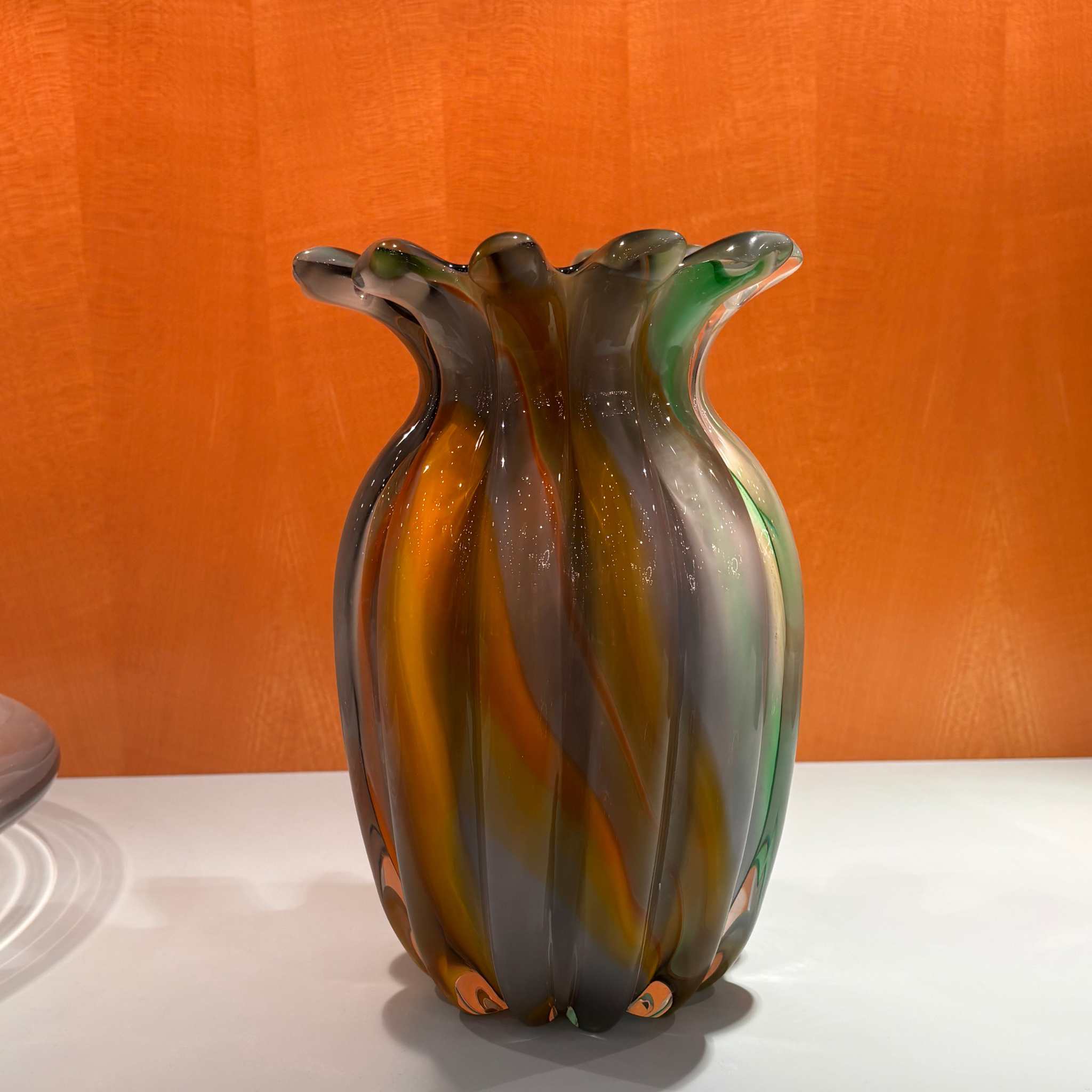 Calcedonia Small Murano Glass Vase