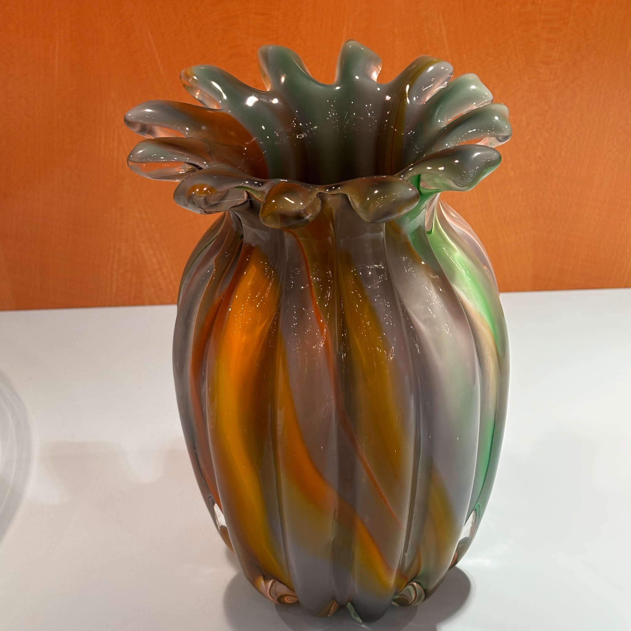 Calcedonia Small Murano Glass Vase