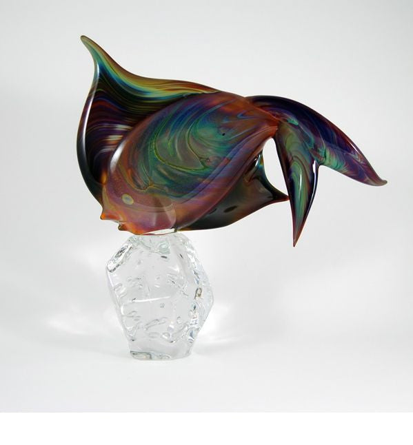 Murano glass fish in Calcedonio