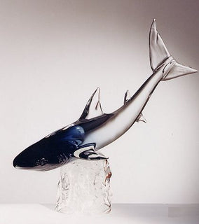 Made in Murano 2024 Italy Great White Shark