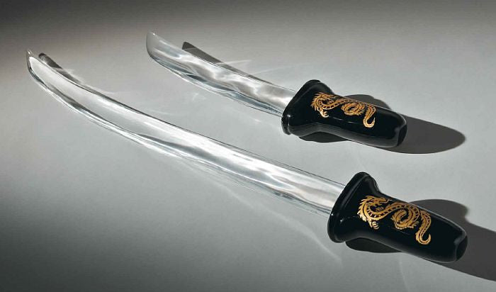 Chinese dragon swords