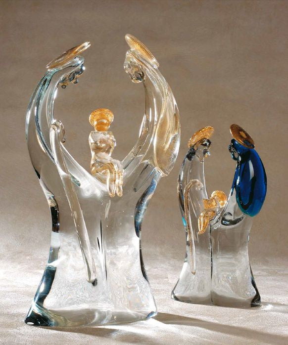 Murano glass nativity sculptures – Murano Glass Sculptures